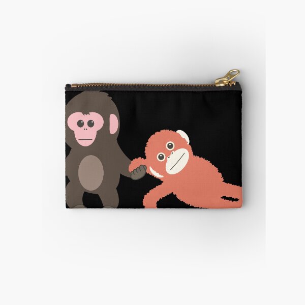 Item preview, Little Monkey Seeking Comfort – Emotional Support Aesthetic T-Shirt designed and sold by Mohtarma Designs.