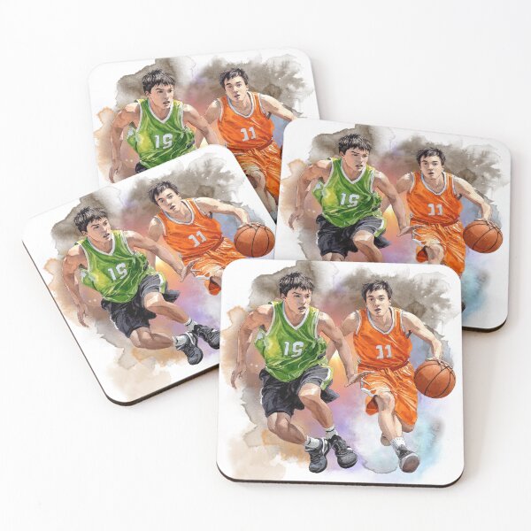 Item preview, Basketball Duel Action – Dynamic Players Illustration, Street Sport Energy, Youth Basketball Art, Game Moment Design designed and sold by ChenEngEng.