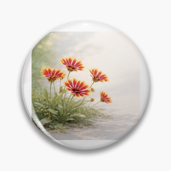 Item preview, Minimalist Fire in Bloom , Gaillardia Fanfare in Harmony #5 designed and sold by Helios Be. Lavsh.