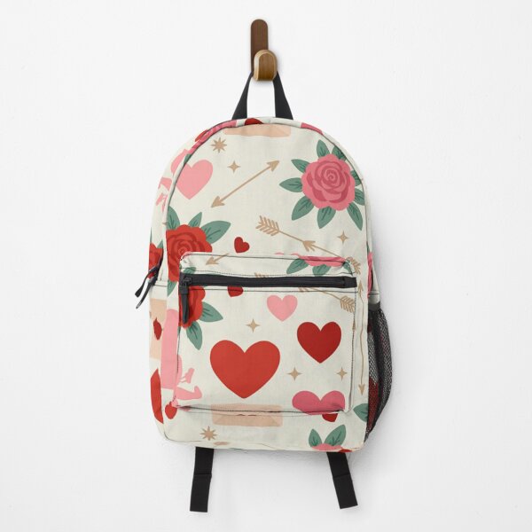 Item preview, Valentine's Day Seamless Pattern – Hearts, Roses & Cupid designed and sold by Midnight Veil Designs.