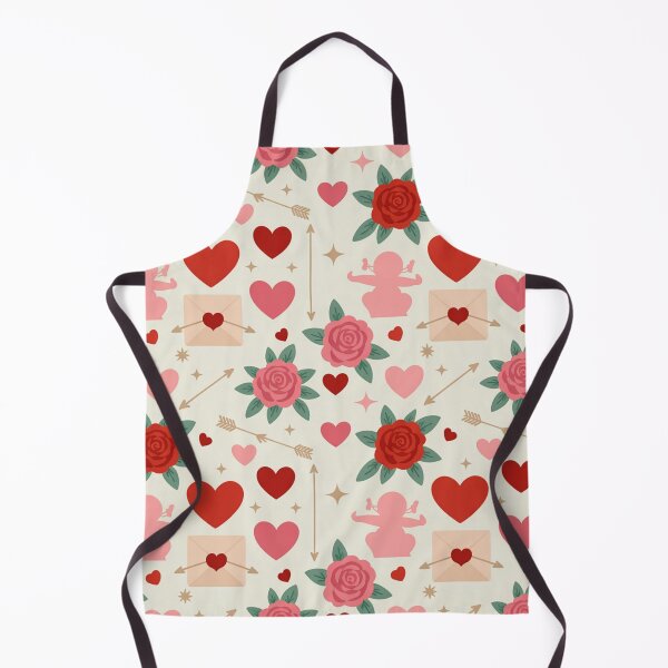 Item preview, Valentine's Day Seamless Pattern – Hearts, Roses & Cupid designed and sold by Midnight Veil Designs.