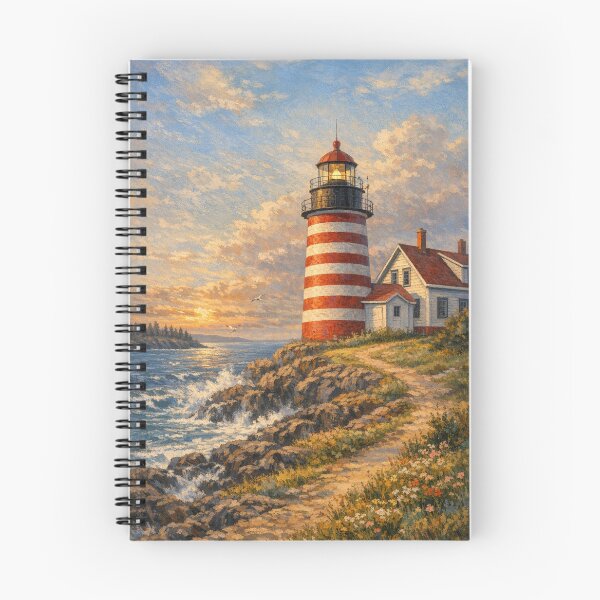 Item preview, West Quoddy Lighthouse Maine designed and sold by Halifaxartguy.