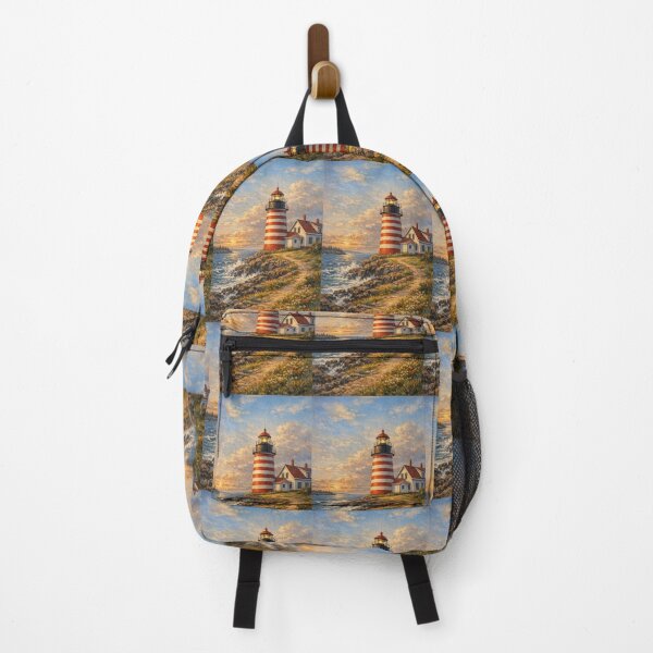 Item preview, West Quoddy Lighthouse Maine designed and sold by Halifaxartguy.