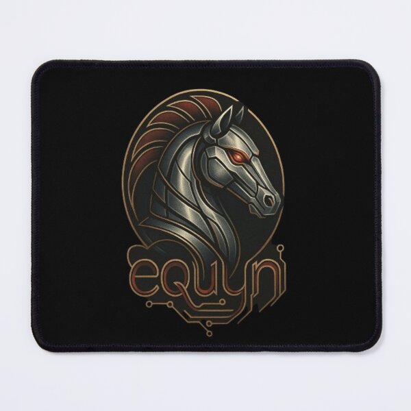 Item preview, Equyn Robotic Horse Design, Futuristic Mech Horse Art, Cyberpunk Robot Horse, Mechanical Equine, Sci-Fi Animal Design designed and sold by Typologystudios.