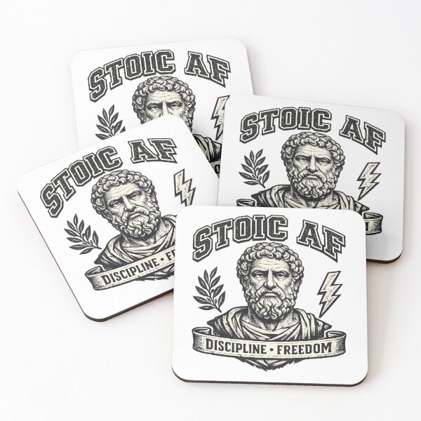 Item preview, Stoic AF: Ancient Grit, Modern Guts designed and sold by Dresut.