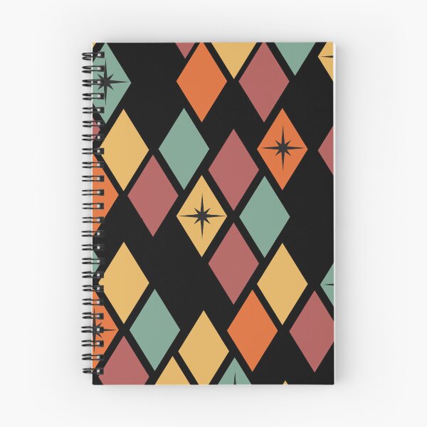 Item preview, MCM Multicolor Diamond Harlequin Star Pattern designed and sold by Vileprint.