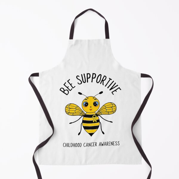 Item preview, Bee Supportive Childhood Cancer Awareness designed and sold by Sartoris Art.