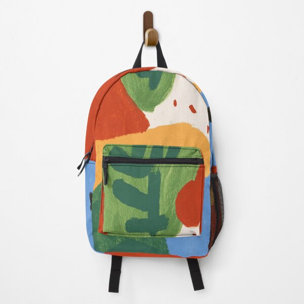 Item preview, Abstract Desert Landscape Colorful Modern Shapes Mid Century designed and sold by trajeado14.