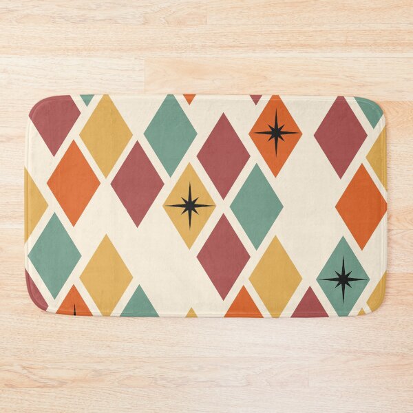 Item preview, MCM Multicolor Diamond Harlequin Star Pattern designed and sold by Vileprint.