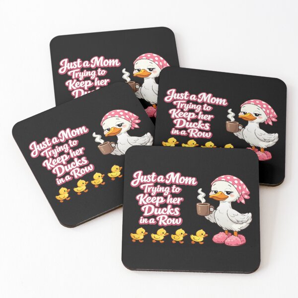 Item preview, Just a mom trying to keep ducks in a row designed and sold by HandicraftArt.