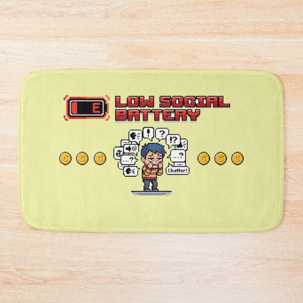 Item preview, Low Social Battery (Introvert Mode) designed and sold by Quiet Mode Studio.