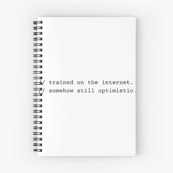 Item preview, Trained on the Internet — Funny AI Humor T-Shirt designed and sold by SudoHumor.