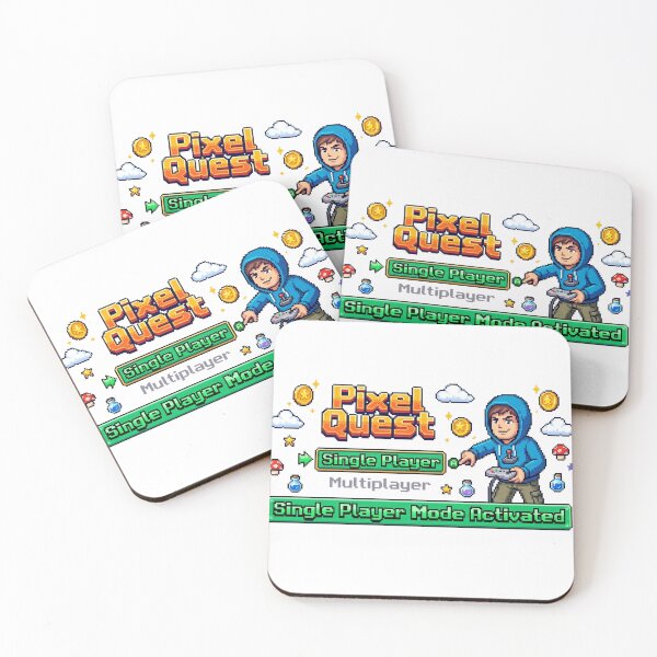 Item preview, Single Player Mode Activated designed and sold by Quiet Mode Studio.