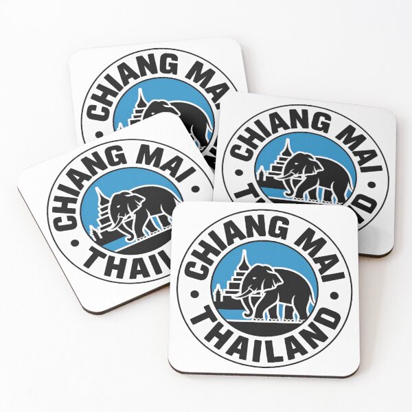 Item preview, Chiang Mai Thailand Elephant Temple Travel Sticker designed and sold by pod24.