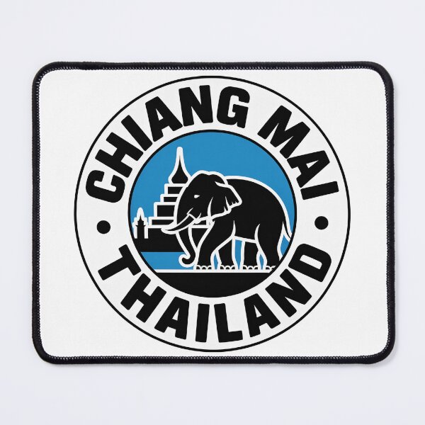 Item preview, Chiang Mai Thailand Elephant Temple Travel Sticker designed and sold by pod24.