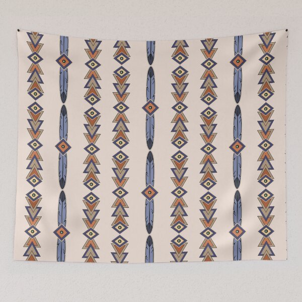 Item preview, Savannah Tribe Patterns - Desert Sky Contrast designed and sold by Safe-L-World.