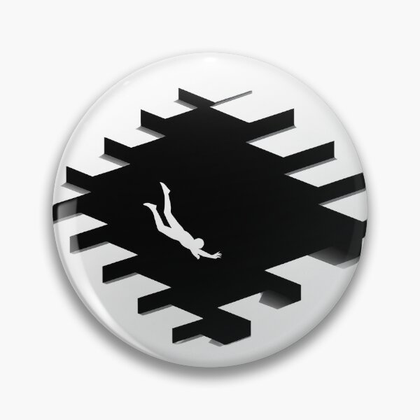 Item preview, The Digital Abyss – Psychological Geometry – Negative Space Art designed and sold by Phetuvov.