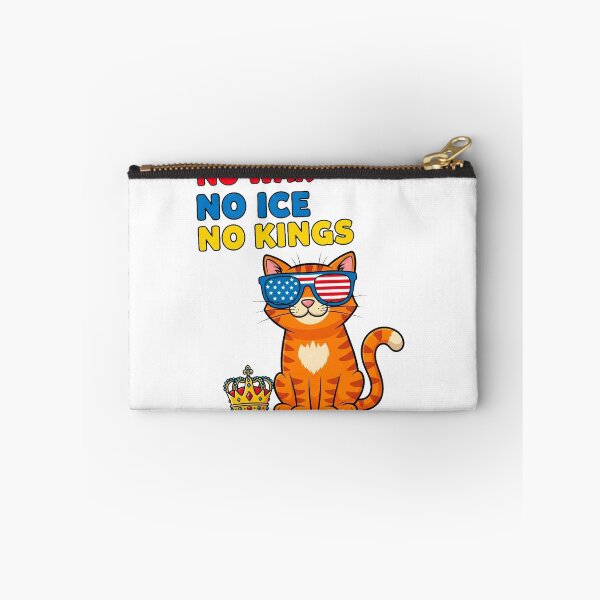 Item preview, Cool Cat Protest – No War No Ice No Kings Graphic, Patriotic Sunglasses Cat, Viral Streetwear Design designed and sold by Pollock.