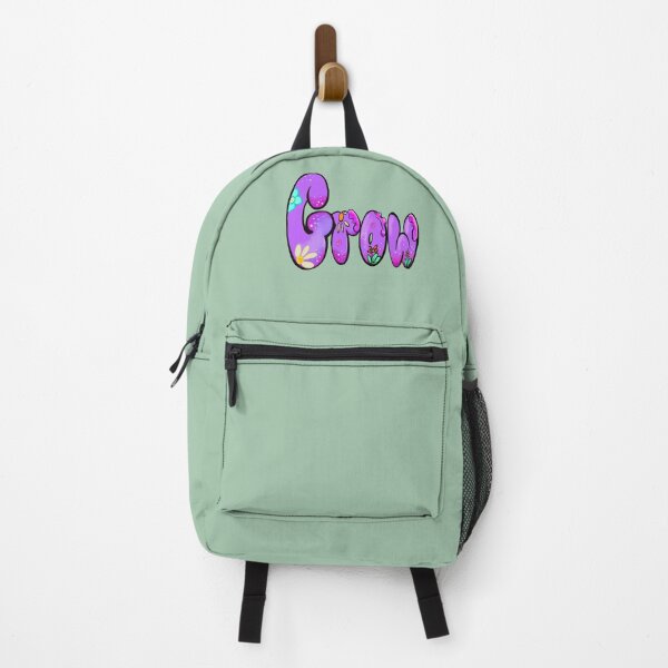 Item preview, Grow Floral Bubble Letter Retro Boho Aesthetic designed and sold by Artonmytee.