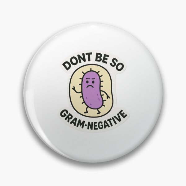 Item preview, Gram Negative Microbiology Lab decal designed and sold by Labchronicles.