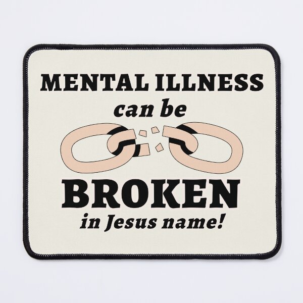 Item preview, Mental Illness can be BROKEN - Broken Chain designed and sold by binspired2shop.