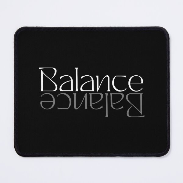 Item preview, Find Your Balance – Minimal Reflection Typography designed and sold by Mohtarma Designs.