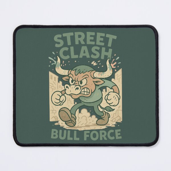 Item preview, Vintage Angry Cartoon Bull designed and sold by SholoStudio.