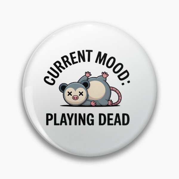 Item preview, Cute Overwhelmed Opossum Anxiety Sarcastic Art designed and sold by Mr-wow.