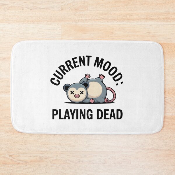 Item preview, Cute Overwhelmed Opossum Anxiety Sarcastic Art designed and sold by Mr-wow.