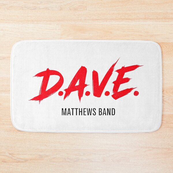 Item preview, D.A.V.E. Red Brush Logo Tee – Edgy Rock Inspired Streetwear T-Shirt designed and sold by Pollock.