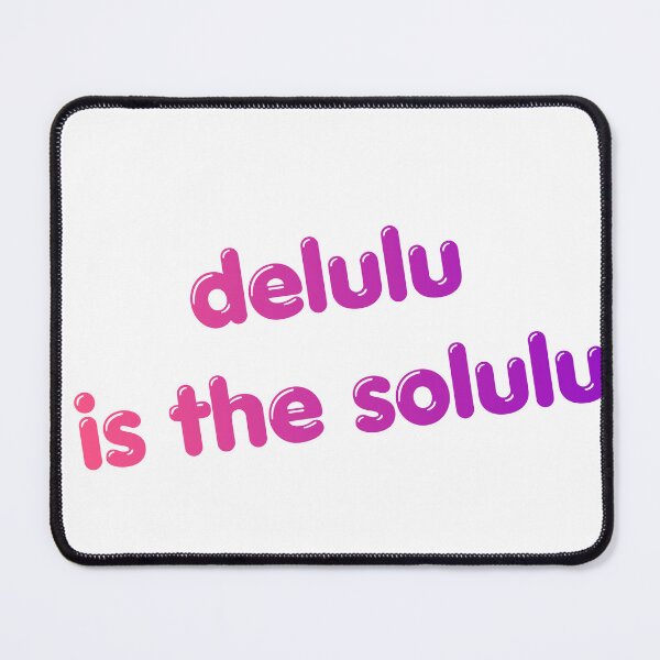 Item preview, delulu sticker trending designed and sold by DigitalMediaHub.