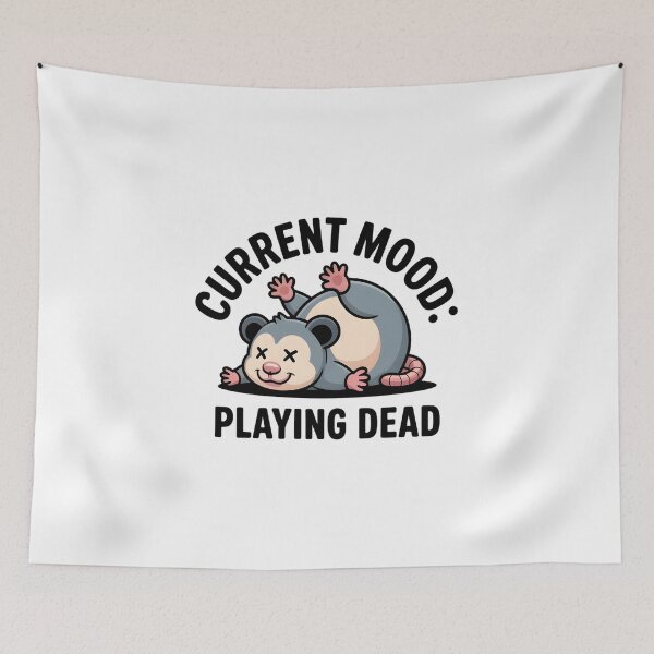 Item preview, Current Mood Possum Funny Gen Z Burnout Gift designed and sold by Mr-wow.