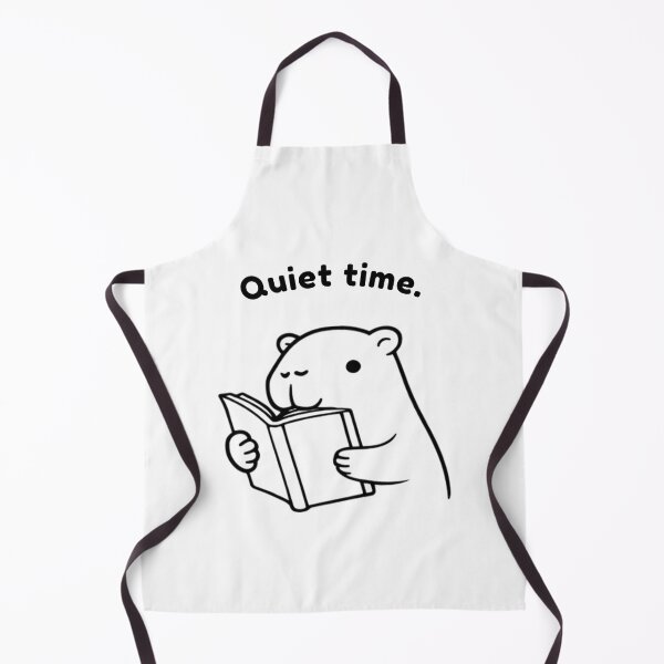 Item preview, Quiet Time Capybara – Cute Book Lover Minimalist Design designed and sold by PAPIRO SIGLO XXI.