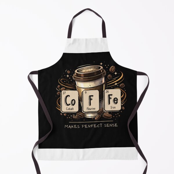 Item preview, Periodic Table Coffee Shirt – Science Nerd Chemistry Pun Tee designed and sold by Mohtarma Designs.