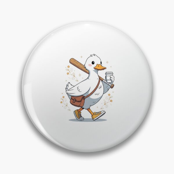 Item preview, Funny Duck Coffee – Cute Walking Duck Graphic, Aesthetic Animal Shirt, Trendy Streetwear Outfit designed and sold by Pollock.