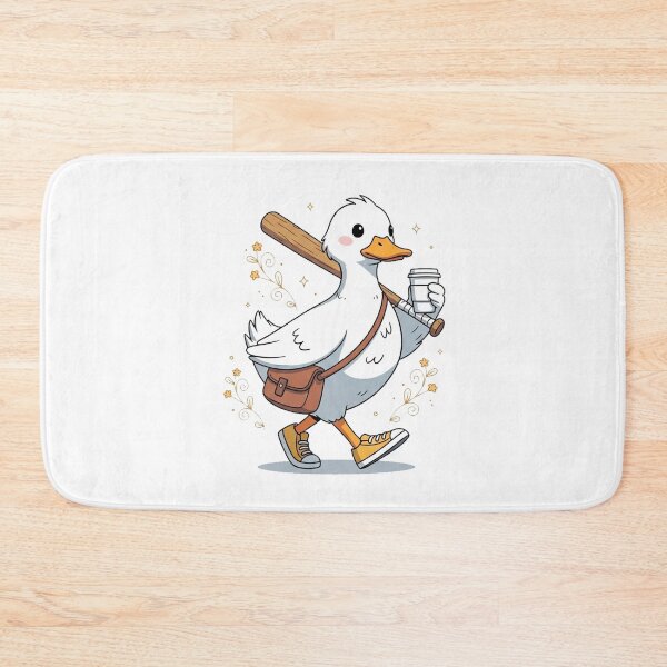 Item preview, Funny Duck Coffee – Cute Walking Duck Graphic, Aesthetic Animal Shirt, Trendy Streetwear Outfit designed and sold by Pollock.