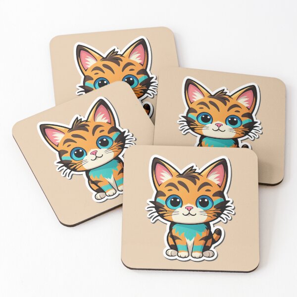 Item preview, Bold Stripe Cat designed and sold by tim tal.