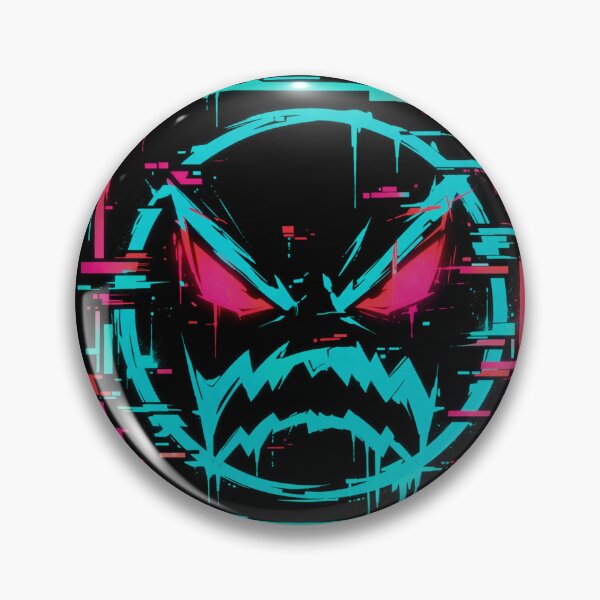 Item preview, Glitch Face – Rage Mode designed and sold by AlpineInkStudio.