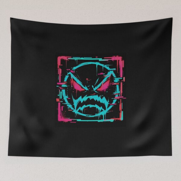Item preview, Glitch Face – Rage Mode designed and sold by AlpineInkStudio.