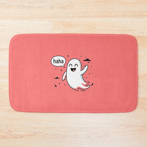 Item preview, Cute Laughing Ghost - Funny Happy Spirit Comic designed and sold by Raw Tigers.