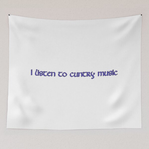 Item preview, CMAT "I listen to country music" design. EURO-COUNTRY  designed and sold by TaylorDelGaga.
