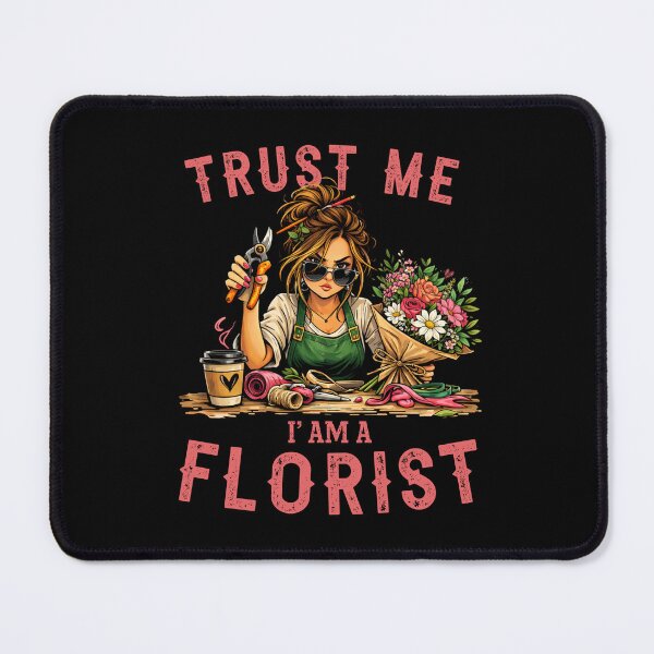 Item preview, Trust Me I’m a Florist Funny Florist Shirt Flower Lover Gift designed and sold by Wild Pixel Studio.