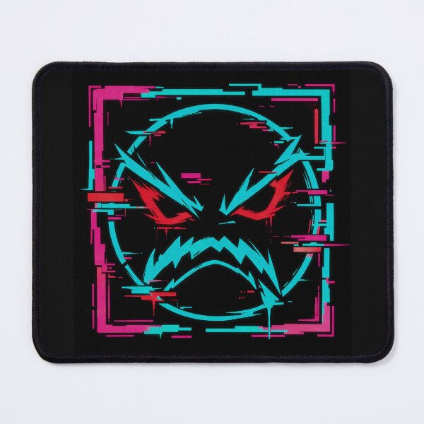 Item preview, Glitch Face – Rage Core designed and sold by AlpineInkStudio.