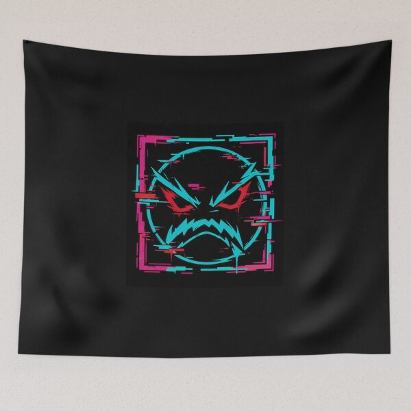 Item preview, Glitch Face – Rage Core designed and sold by AlpineInkStudio.