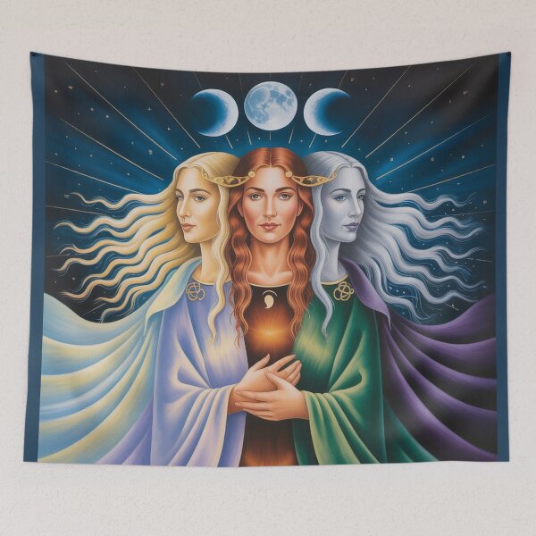 Item preview, “Three Faces of the Moon” designed and sold by Lilashakti ⭐️ ⭐️ ⭐️ ⭐️ ⭐️.