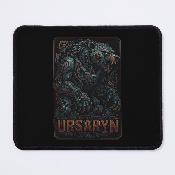Item preview, Ursaryn– Robotic Bear Futuristic Mech Design | Cybernetic Beast, AI Tech Animal, Mechanical Predator Art designed and sold by Typologystudios.