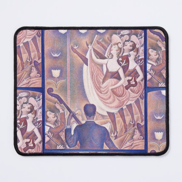 Item preview, Le Chahut by Georges Seurat: Neo Impressionist Cabaret Fine Art Poster designed and sold by artofuniverse.
