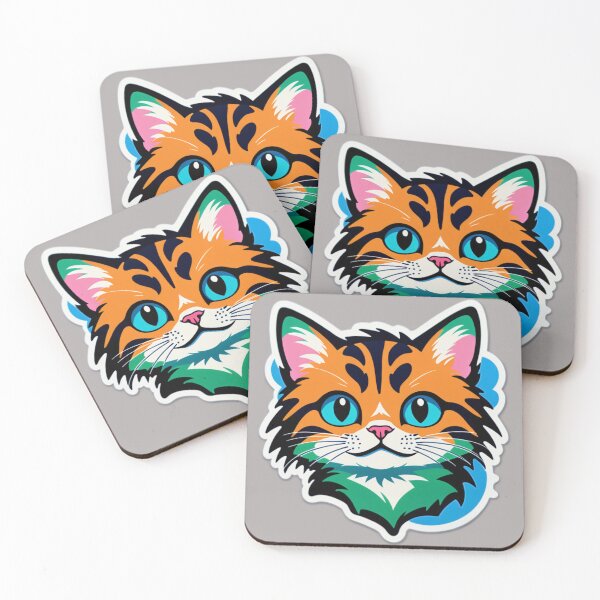 Item preview, Neon Tiger Kitty designed and sold by tim tal.