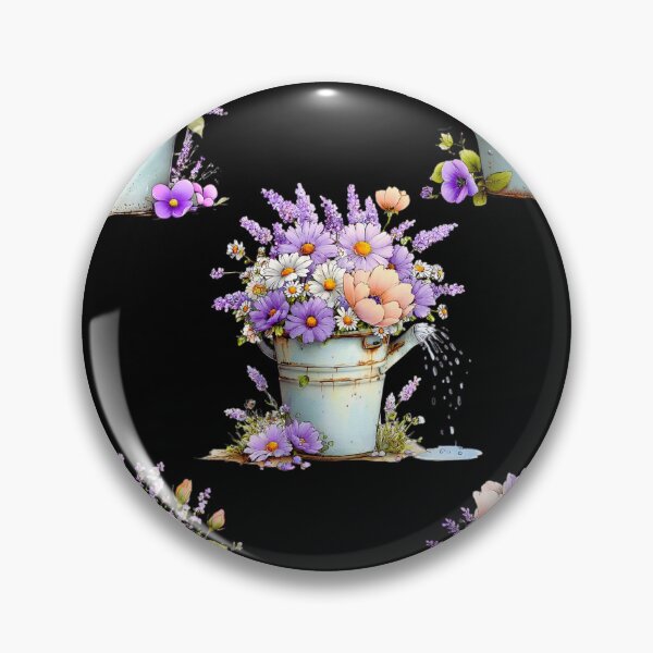 Item preview, Pots with spring flowers  designed and sold by Palmtree94.