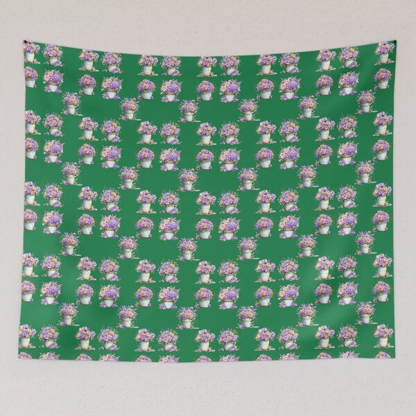 Item preview, Pots with spring flowers  designed and sold by Palmtree94.